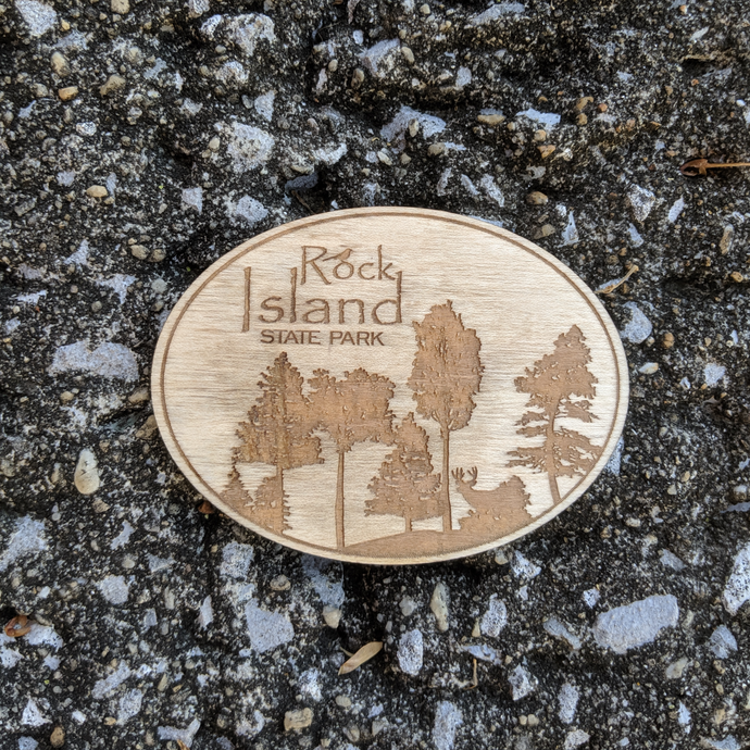 Custom Wilderness State Park Magnet