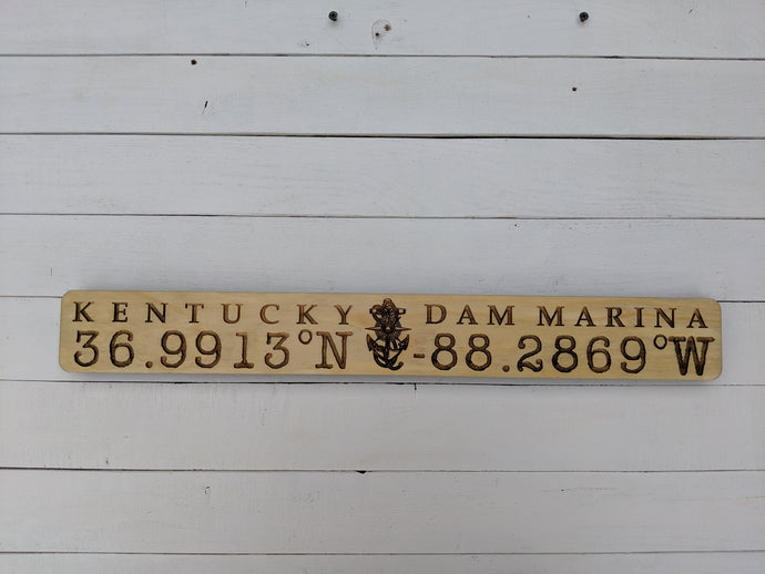 Custom Coordinate Sign