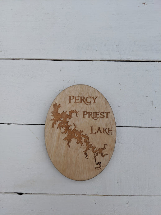Custom Lake Magnet