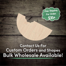 Load image into Gallery viewer, Watermelon Unfinished Wood Cutout Shapes - Laser Cut DIY Craft